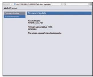 PIONEER VSX-923-S - Using Safari to update the firmware - 4