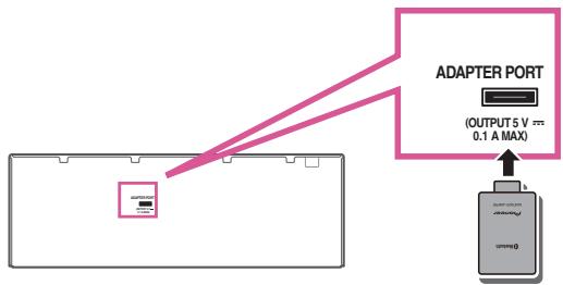 PIONEER VSX-923-S - Connecting optional Bluetooth ADAPTER - 1