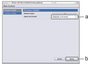 PIONEER VSX-923-S - Using Safari to update the firmware - 3