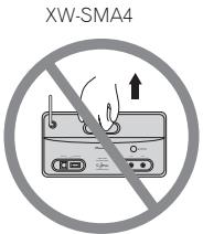 PIONEER XW-SMA3-K - Caution - 2