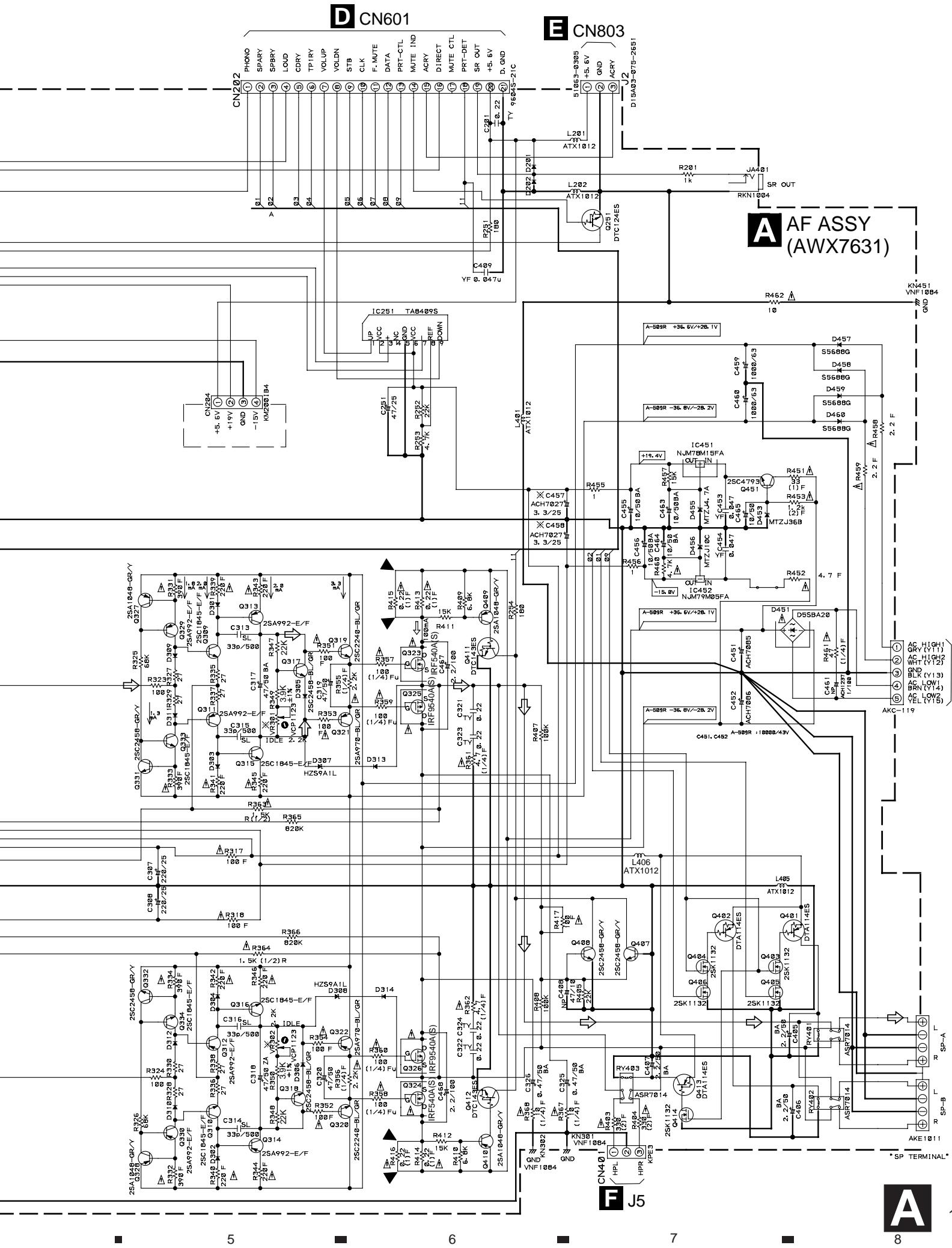 PIONEER A-509R - BLOCK DIAGRAM - 17