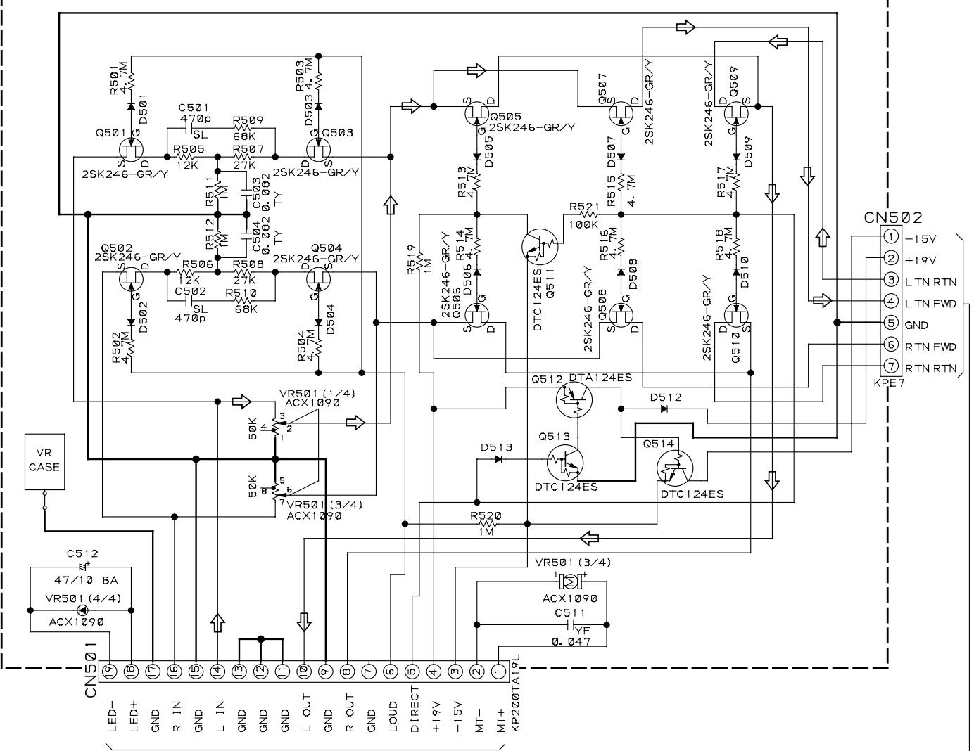 PIONEER A-509R - BLOCK DIAGRAM - 20