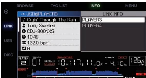 PIONEER CDJ-900NXS - Displaying details of tracks loaded in other DJ players - 1