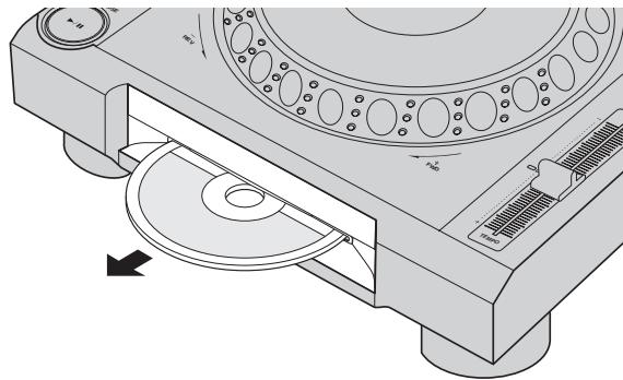 PIONEER CDJ-900NXS - Ejecting discs - 1