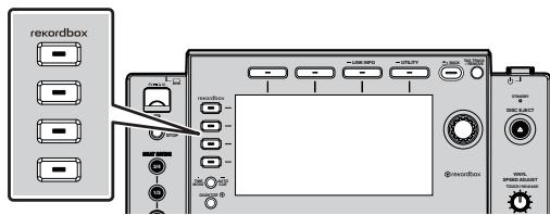 PIONEER CDJ-900NXS - Press the device button corresponding to the device you want to display. - 1
