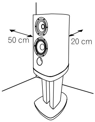 PIONEER CP-2EX - Installazione della base del diffusore - 1