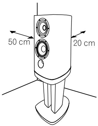 PIONEER CP-2EX - Installation af højttalerstativet - 1