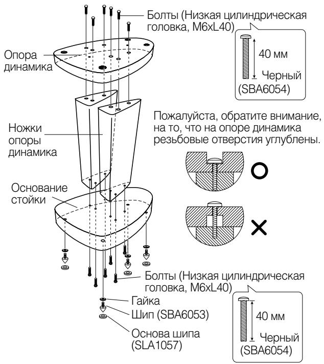 PIONEER CP-2EX - Сборка стоек под динамики - 2