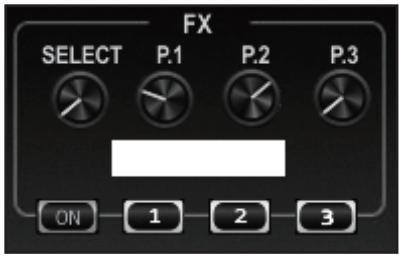 PIONEER DDJ-ERGO-V - Using the EFFECT function - 1
