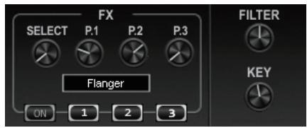 PIONEER DDJ-ERGO-V - FX2 button - 1