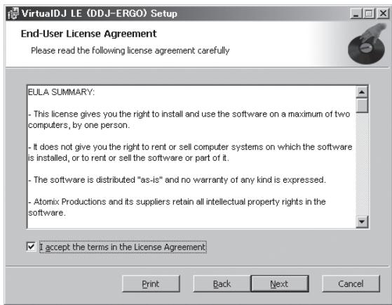 PIONEER DDJ-ERGO-V - ◆ About the installation procedure (Windows) - 2