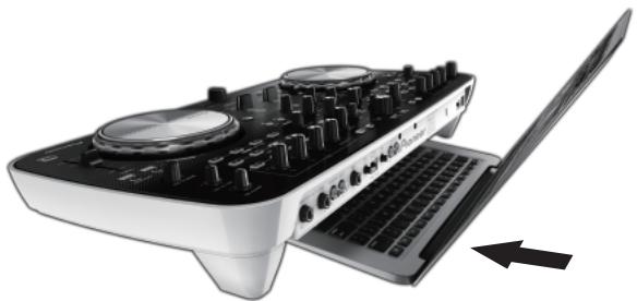 PIONEER DDJ-ERGO-V - Using the LAPTOP DOCK - 1