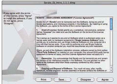 PIONEER DDJ-SB - Read the terms of the license agreement carefully, and if you agree, click [Agree]. - 1