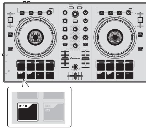 PIONEER DDJ-SB - Press the [ /II] button to play the track. - 1