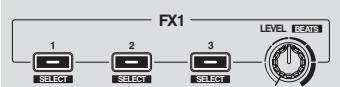 PIONEER DDJ-SB - Launch utilities mode, then press one of the left deck's effect buttons. - 1