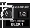 PIONEER DDJ-SB - Operate the effect level control while pressing the [SHIFT] button to adjust the effect time. - 11