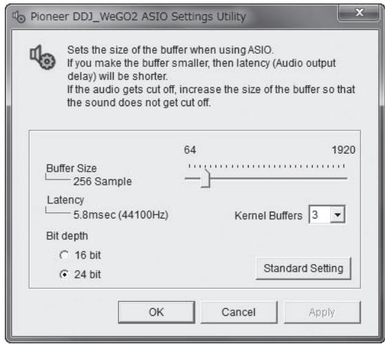 PIONEER DDJ-WEGO2 - ◆ Launching the settings utility software - 1