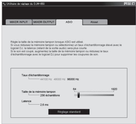 PIONEER DJM-850-W - Cliquez sur l'onglet [ASIO]. - 1
