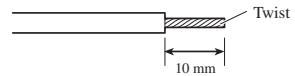 PIONEER GM-3000T - Expose the end of the speaker wires using nippers or a cutter by about 10 mm and twist. - 1