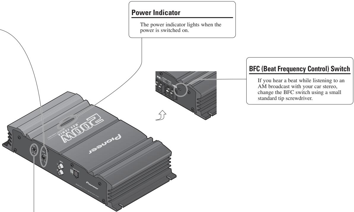 PIONEER GM-3000T - Gain Control - 1