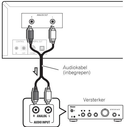 PIONEER PD-10-K - Aansluitingen analoge audio-uitgangen - 1