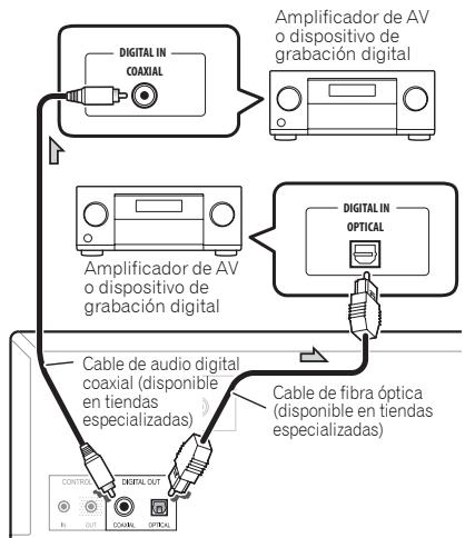 PIONEER PD-10-K - Conexiones de calidad de audio digital - 1