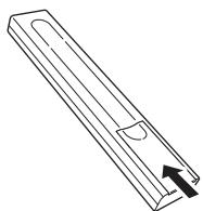 PIONEER PD-10-K - Sluit de klep op dechterzijde. - 1