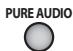 PIONEER PD-10-K - - Appuyez sur le bouton PURE AUDIO. - 1