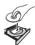 PIONEER PD-30-K - Press the ▲ button to open the disc tray and set the disc in place. - 1