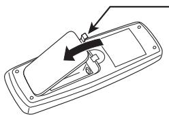 PIONEER SBX-N700 - Open the rear cover. - 1