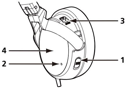 PIONEER SE-NC21M - Az alkatrészek megnevezése és funkciói - 1