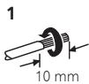 PIONEER X-HM71-S - If not using the provided speaker wire - 1