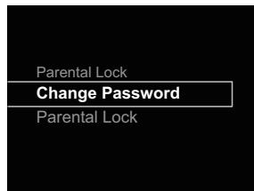PIONEER X-HM71-S - Select Change Password. - 1