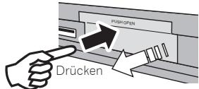 PIONEER X-SMC00 - Drucken Sie PUSH OPEN. - 1