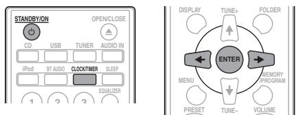 PIONEER X-SMC00DAB - Setting the clock - 1