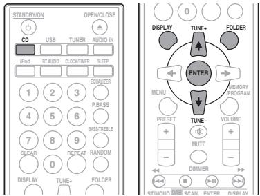 PIONEER X-SMC00DAB - Specify the folder to play - 1