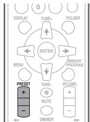 PIONEER X-SMC00DAB - Saving station presets - 1