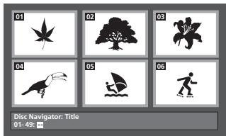 PIONEER XV-DV240 - Select the thumbnail image for what you want to play. - 1