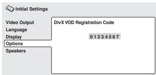 PIONEER XV-DV240 - Select 'Display'. - 1