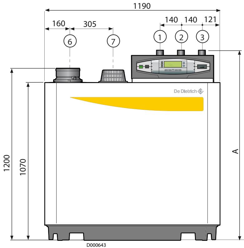 DE DIETRICH C 230 ECO - Exemple d'installation - 4