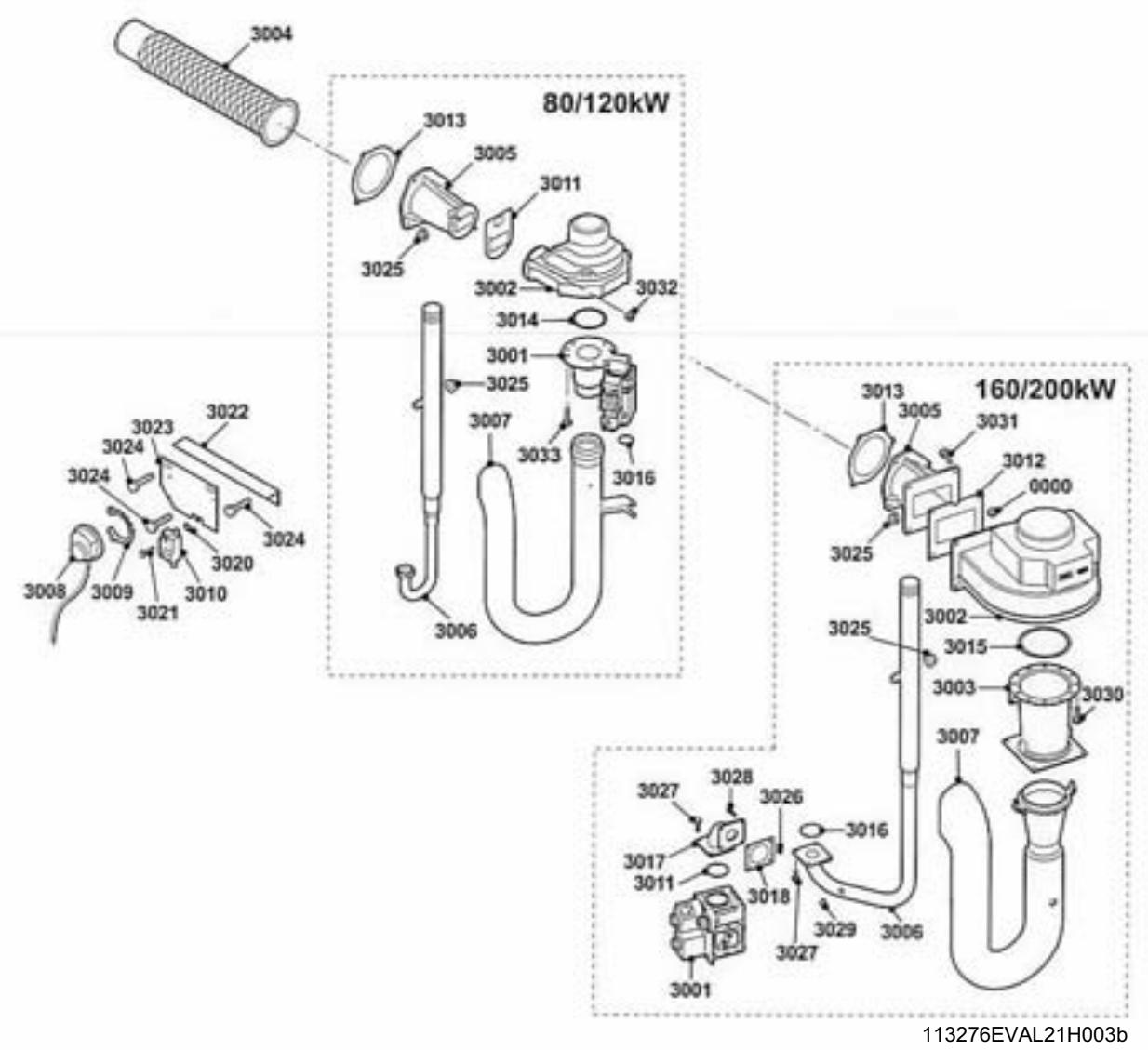 DE DIETRICH C 230 ECO - Circuit gaz - 1