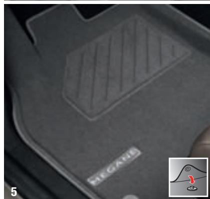 RENAULT MEGANE COUPE - BAC de COFFRE - 7