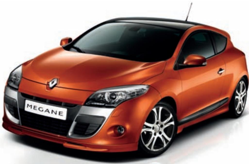RENAULT MEGANE COUPE - Système de surveillance de la pression des PNEUS - 1