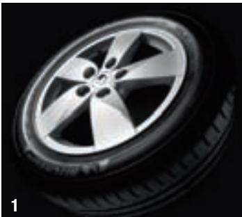RENAULT MEGANE COUPE - JANTES, Schemas de dimensions - 1