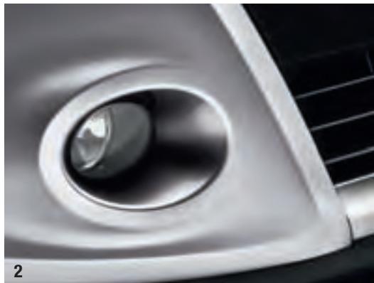 RENAULT CLIO GT - 2-3. FRONT AND REAR FOG LIGHTS - 2