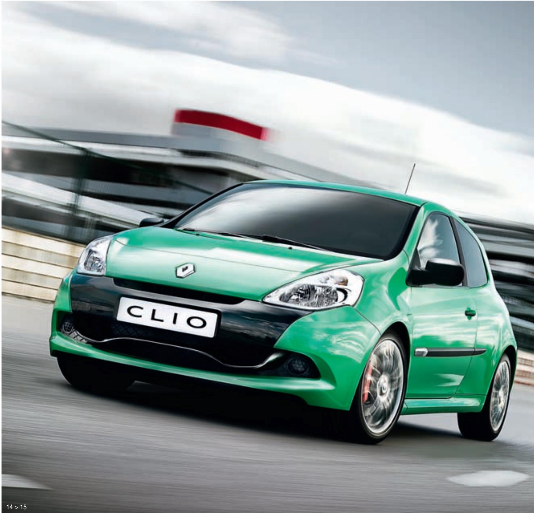 RENAULT CLIO SPORT - Sportivité maximale RENDRE plus extrême le plaisir. - 5