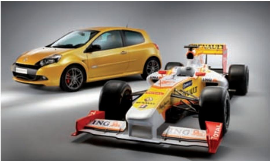 RENAULT CLIO SPORT - Aéro dynamique FAIRE BATTRE les CCEURS. - 1