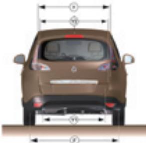 RENAULT GRAND SCENIC - Schemas de dimensions - 3