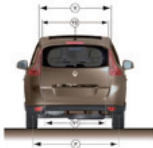 RENAULT GRAND SCENIC - Schemas de dimensions - 6