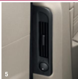 RENAULT GRAND SCENIC - Aérateurs lateraux à la 2° rangée - 5